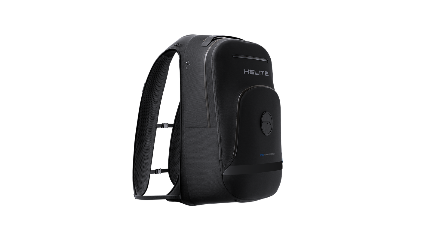 Airbagsekk, Helite. H-MOOV Backpack (Svart, mekanisk)