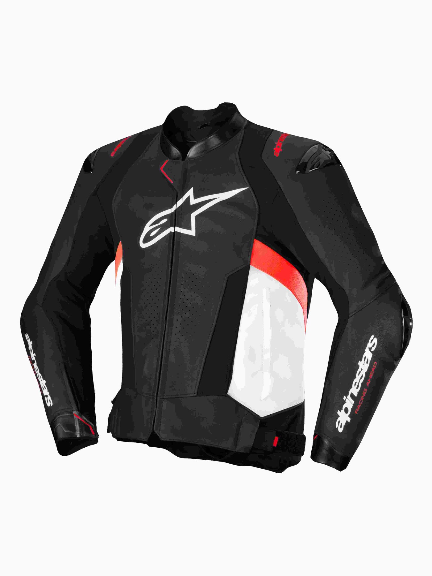 Skinnjakke, Alpinestars Missile V3 (Svart/hvit/rød)