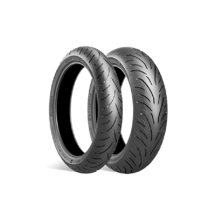 Dekk, Bridgestone. T31 (120/70-17 + 160/60-17) Dekksett foran og bak