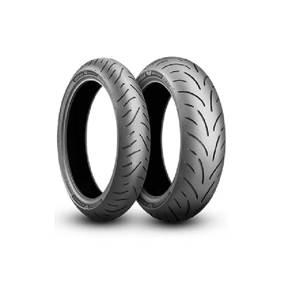Dekk, Bridgestone. T33 (120/70-17 + 180/55-17) Dekksett foran og bak
