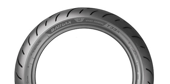Dekk, Bridgestone. T33 (120/70-17 + 190/55-17) Dekksett