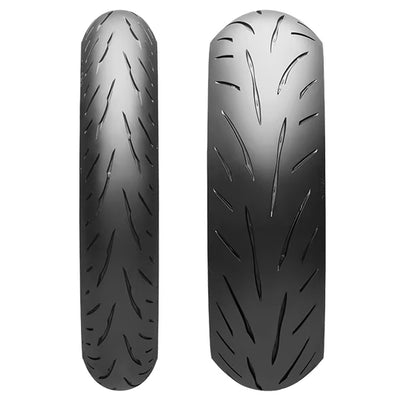 Dekk, Bridgestone. S23 (120/70-17 + 190/55-17) Dekksett foran og bak