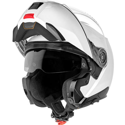 Hjelm, Schuberth. C5 (Glossy Hvit) Åpningshjelm