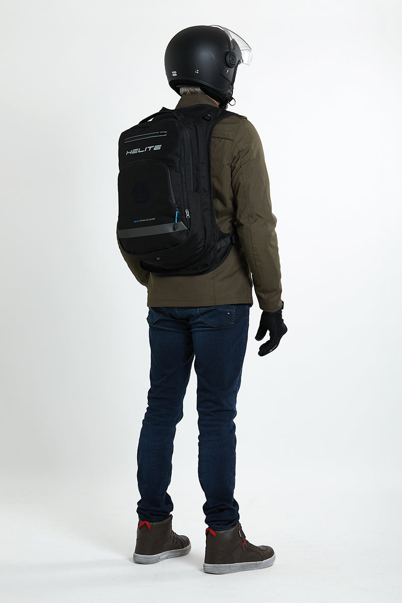 Airbagsekk, Helite. H-MOOV Backpack (Svart, mekanisk)