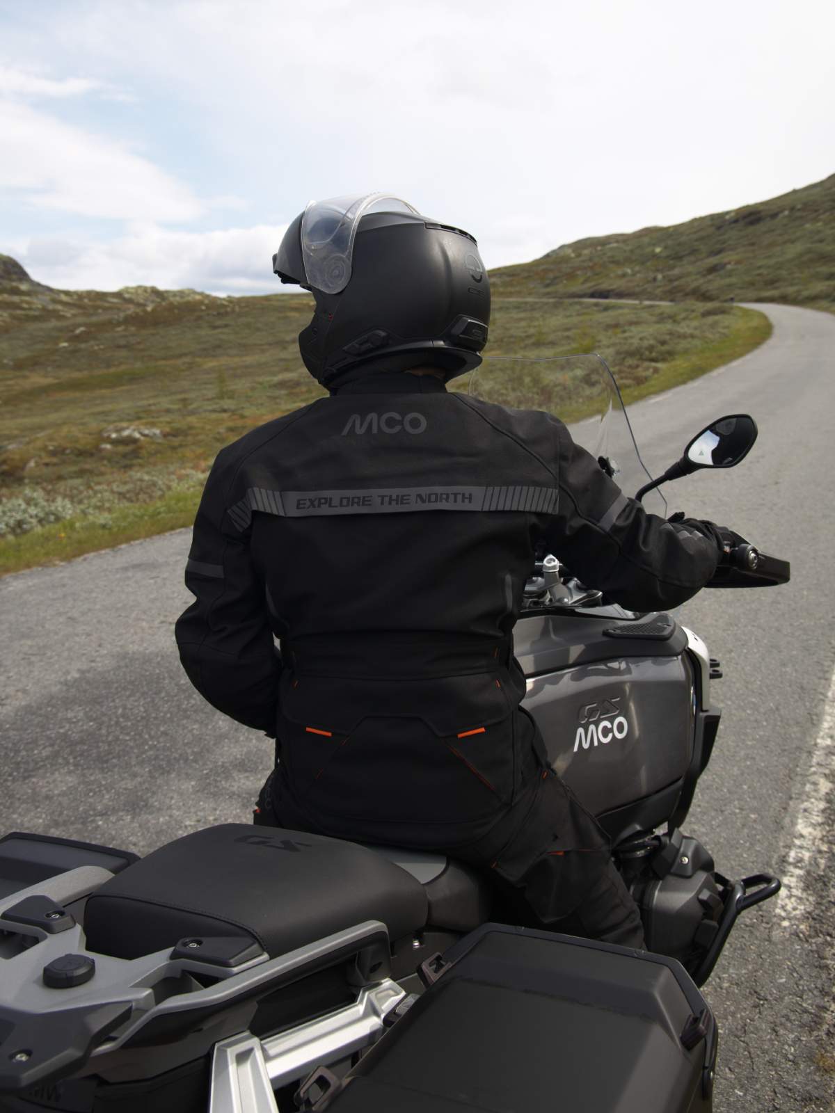 Jakke, MCO. Dovre (Svart / oransje) Herre