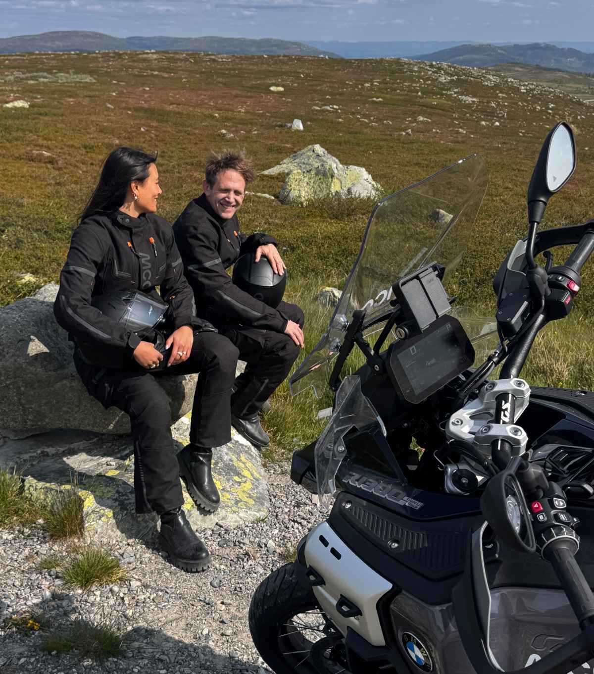 Bukse, MCO. Dovre (Svart / oransje) Dame