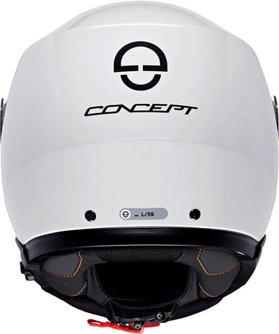 Hjelm, Schuberth. Concept (Hvit) Åpningshjelm