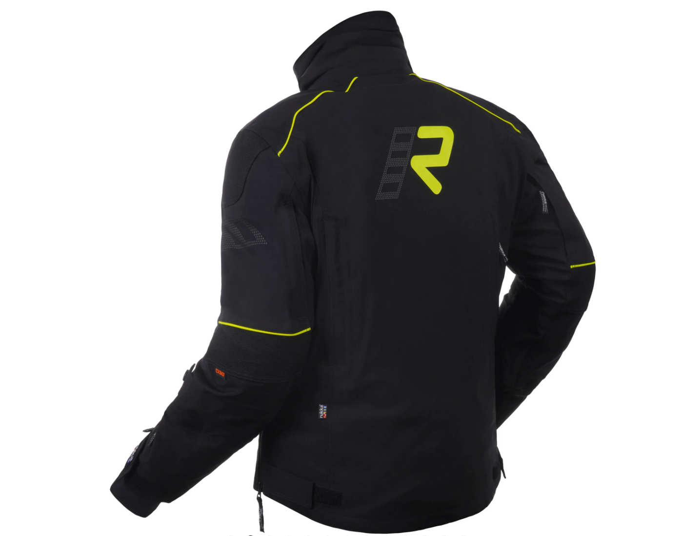 Jakke, Rukka. Flexo-R (Svart/ gul)