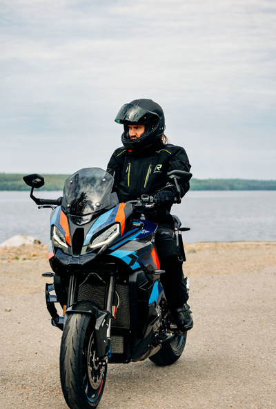 Jakke, Rukka. Flexo-R (Svart/ gul)