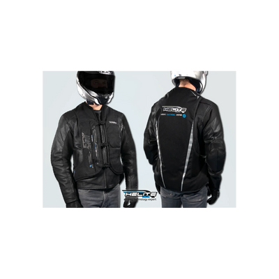 Airbagvest, Helite. Turtle 2 (Svart) m/ elektronisk utløser