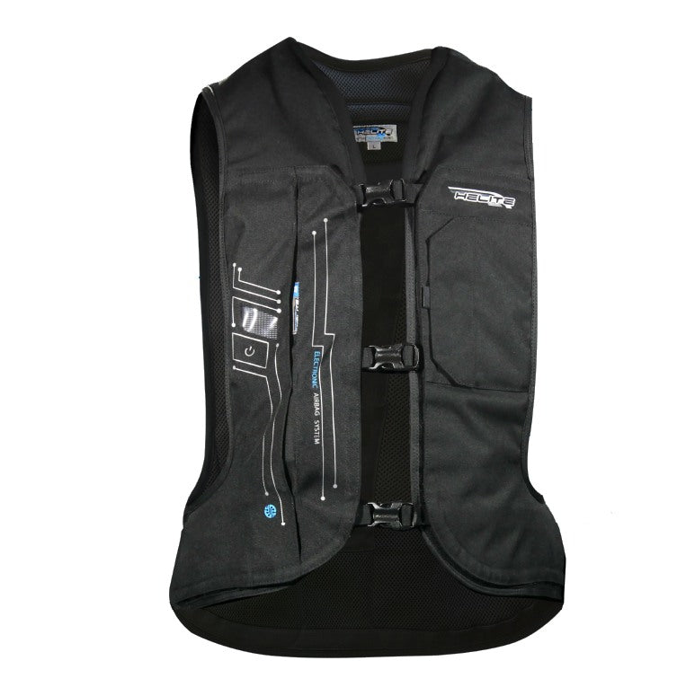 Airbagvest, Helite. Turtle 2 (Svart) m/ elektronisk utløser