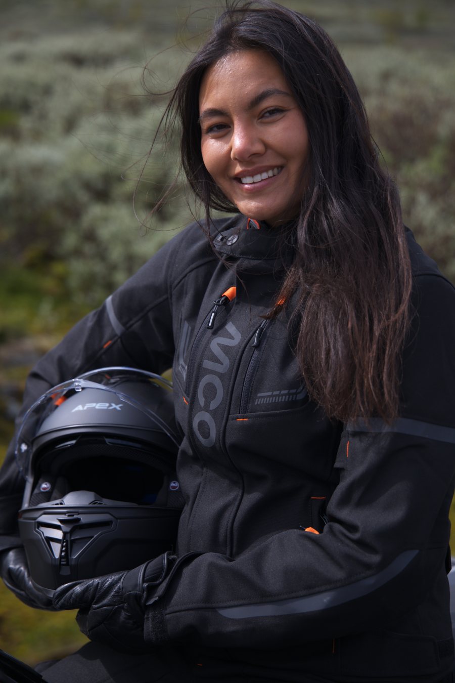 Jakke, MCO. Dovre (Svart / oransje) Dame