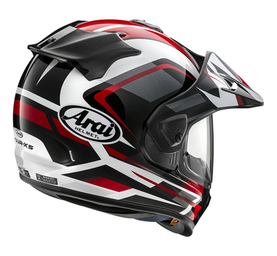 Hjelm, Arai Tour-X5 Discovery Red (Rød / hvit / svart)