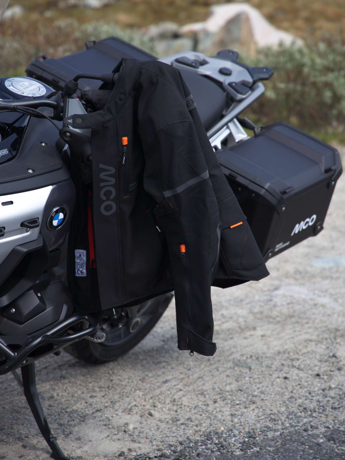 Jakke, MCO. Dovre (Svart / oransje) Herre