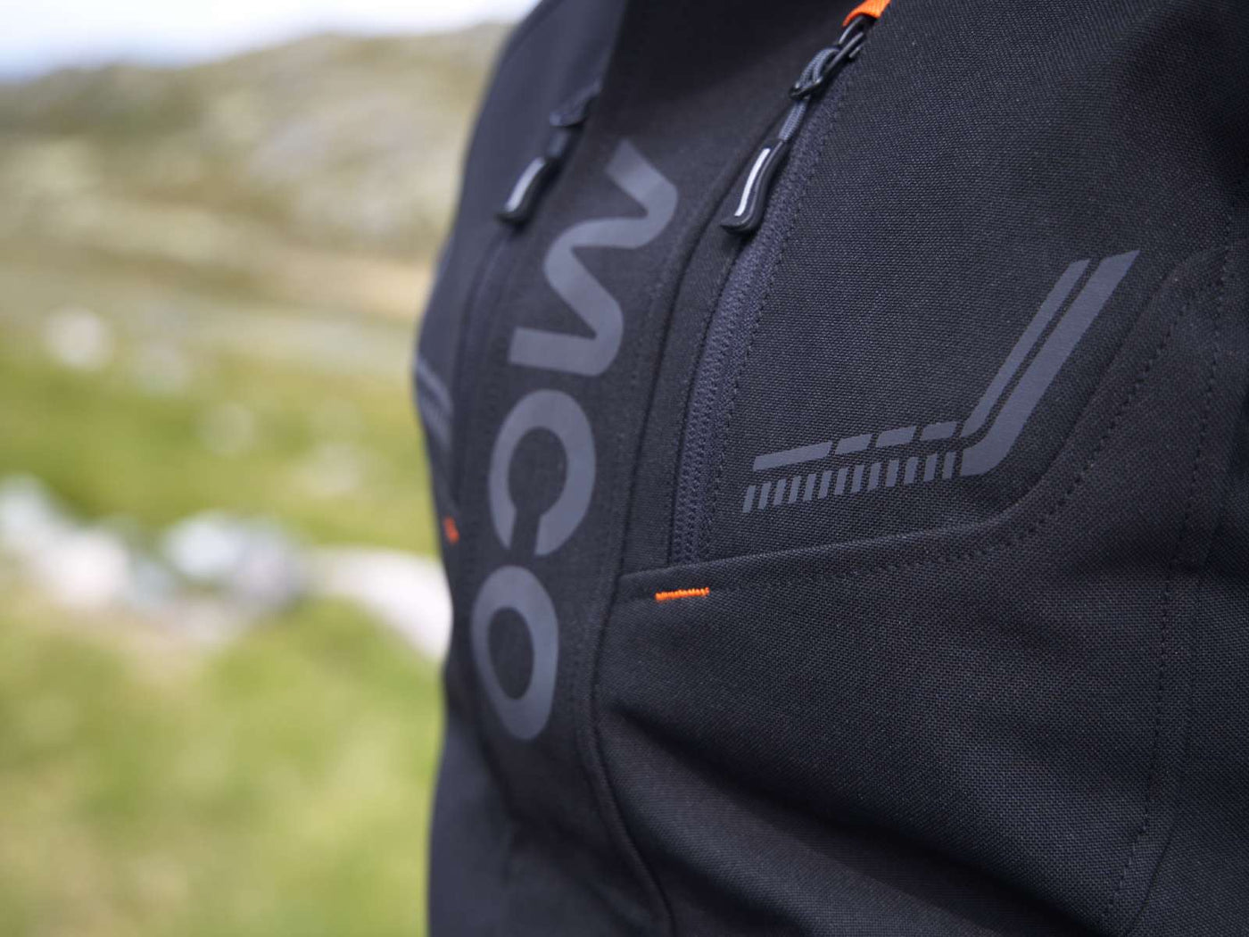 Jakke, MCO. Dovre (Svart / oransje) Dame