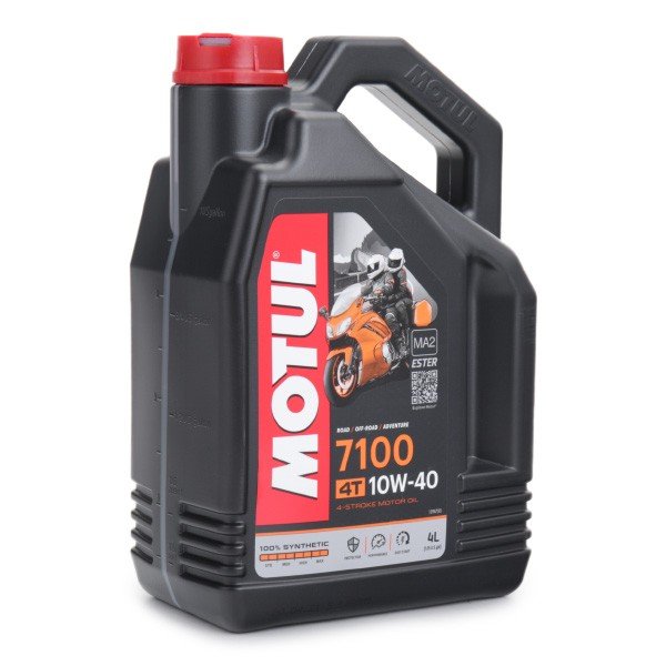 Motorolje, Motul, (10/40W) 4 liter syntetisk, 4-takt