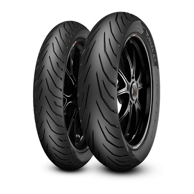 Dekk, Pirelli. Angel City (100/80-17 + 140/70-17) Dekksett foran og bak