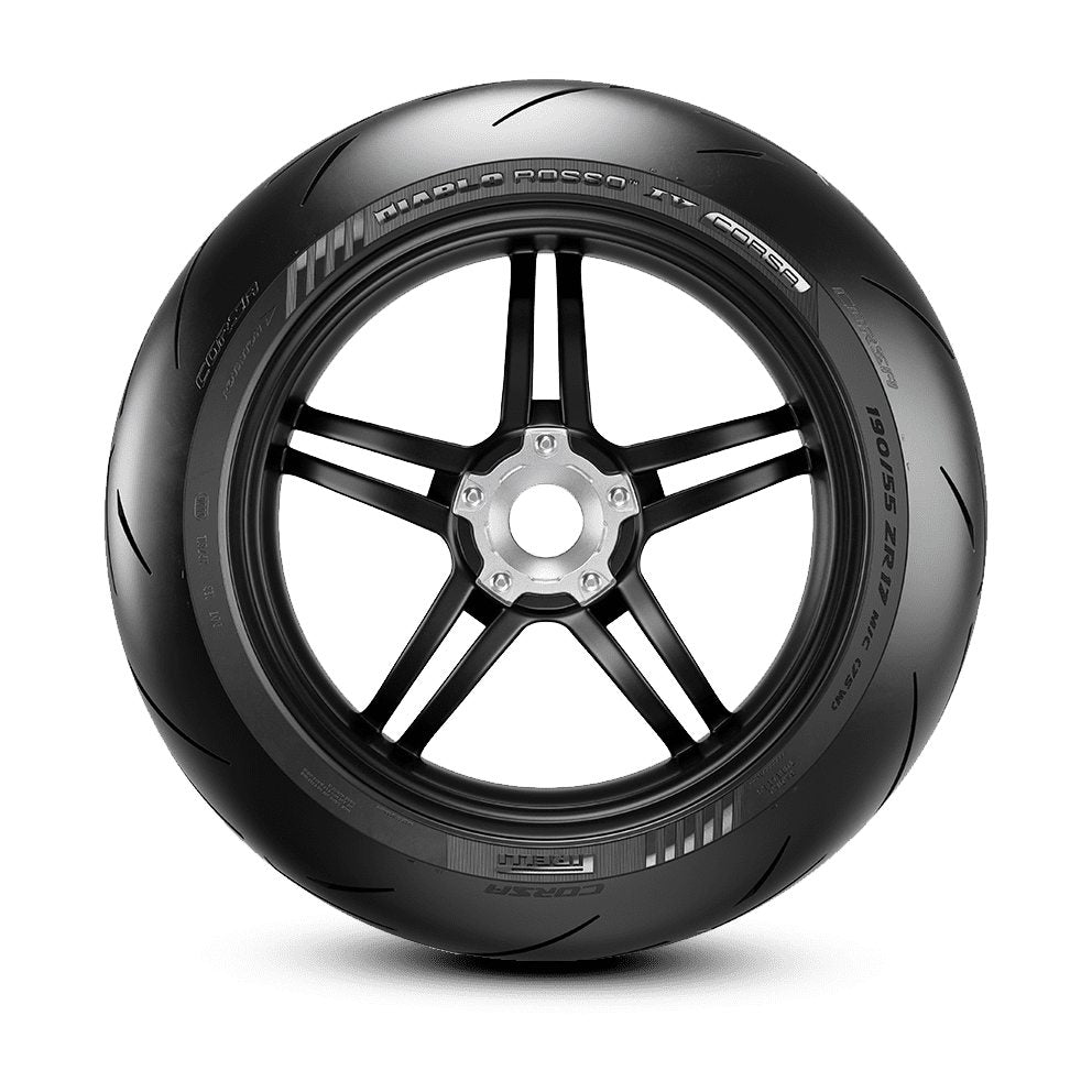 Dekk, Pirelli. Diablo Rosso IV Corsa (120/70-17 + 200/55-17) Dekksett