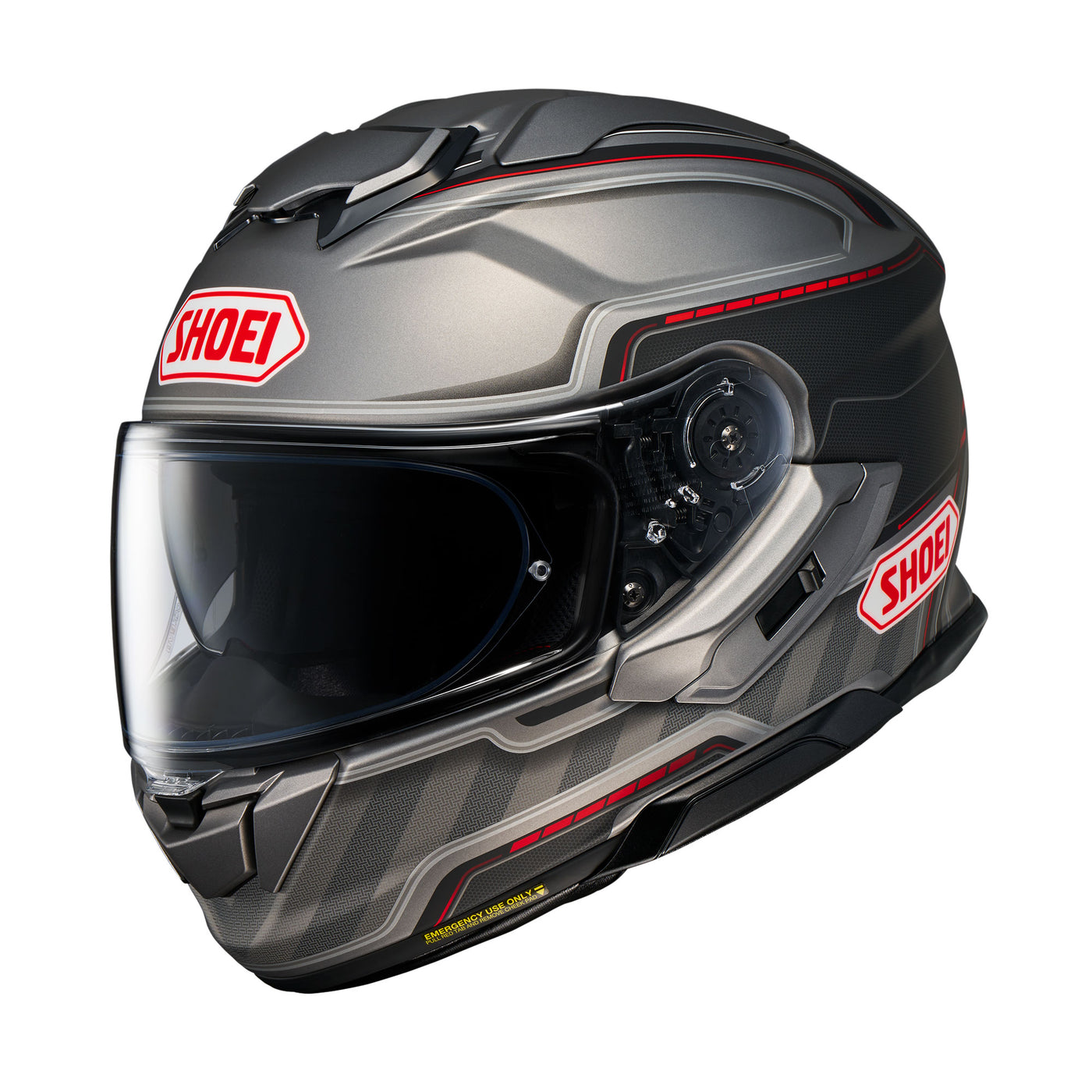 Hjelm, Shoei. GT-Air 3 Discipline TC-1 (Grå, flerfarget)