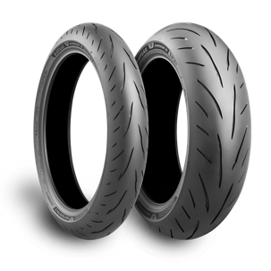 Dekk, Bridgestone. S23 (120/70-17 + 200/55-17) Dekksett