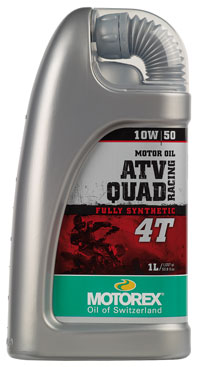 Motorolje (10/50W), Motorex. ATV QUAD Racing 4T, 1 liter syntetisk