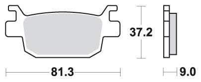 Bremseklosser, SBS. 193/832 CT