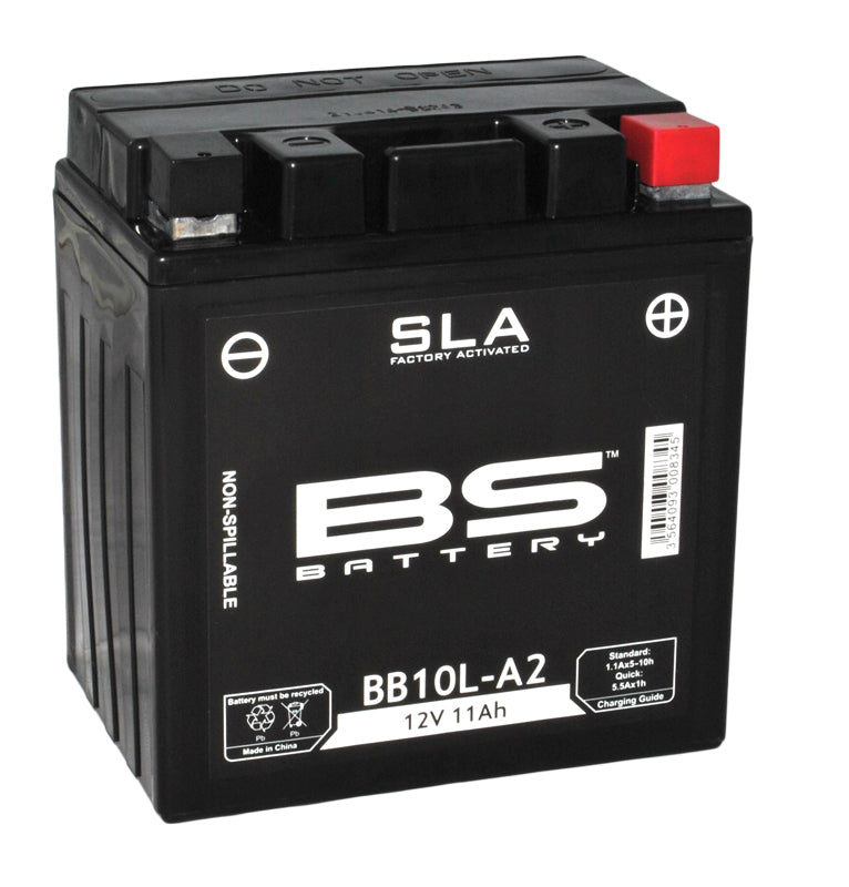 Batteri, BS Battery. BB10L-A2 - MCO - Motorsykler & MC-utstyr