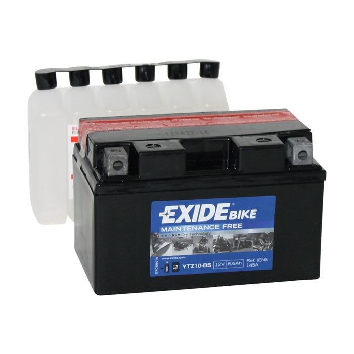 Batteri, Exide. YTZ10-S m/ syrepakke