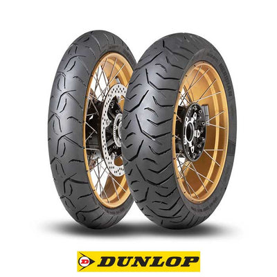 Dekk, Dunlop. TRX Meridian (110/80-19 + 150/70-17)