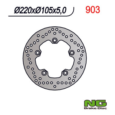 Bremseskive (bak), NG Brake Disc