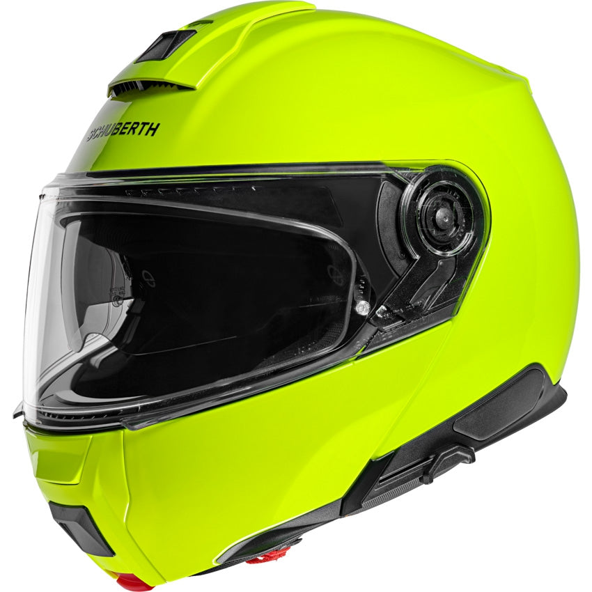 Hjelm, Schuberth. C5 (Gul) Åpningshjelm