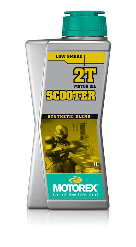 Motorolje, Motorex. Scooter 2T, 1 liter delsyntetisk