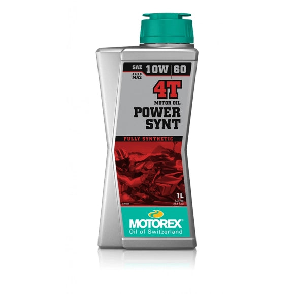 Motorolje (10/60W), Motorex. Power Synt 4T, 1 liter syntetisk