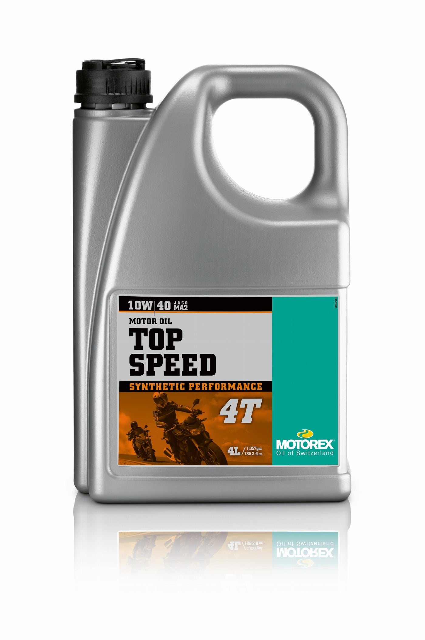 Motorolje (10/40W), Motorex. Top Speed 4T, 4 liter syntetisk