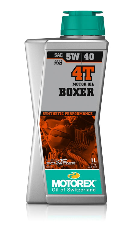 Olje, Motorex, Boxer 4T 5/40W, 1 Liter, syntetisk