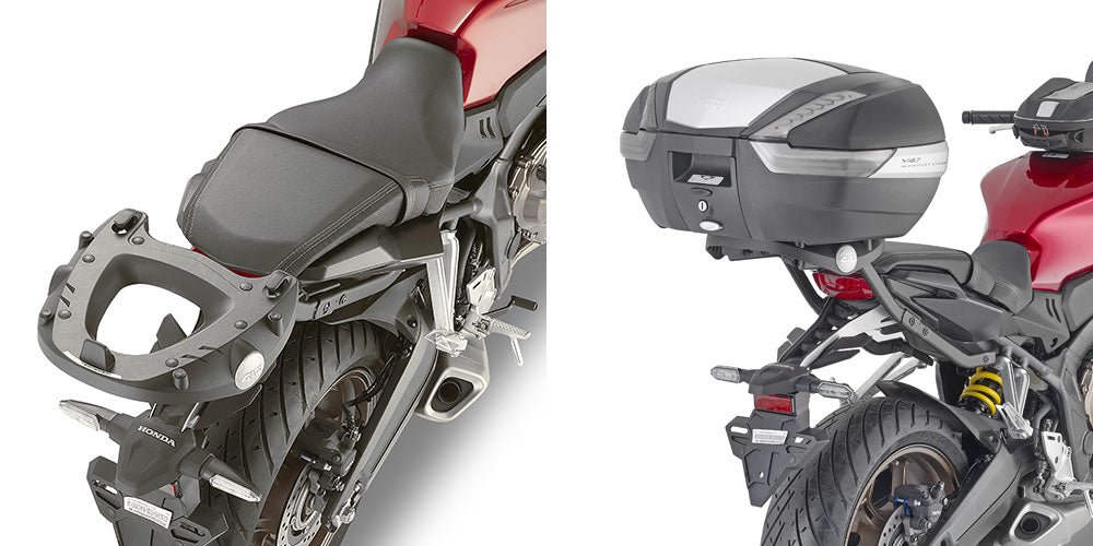 Bagasjebrett. Givi. Monorack 1185FZ, passer til Honda CB650R