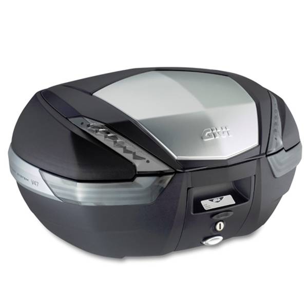 Toppboks, Givi. Monokey V47NT (Aluminium, Svart)