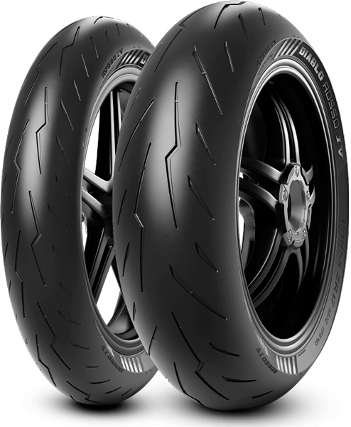 Dekksett, Pirelli, Diablo Rosso IV (120/70-17 + 190/55-17)