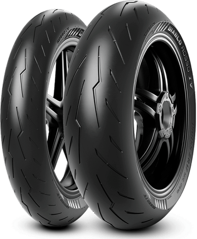 Dekk, Pirelli. Diablo Rosso IV (120/70-17 + 200/55-17) Dekksett