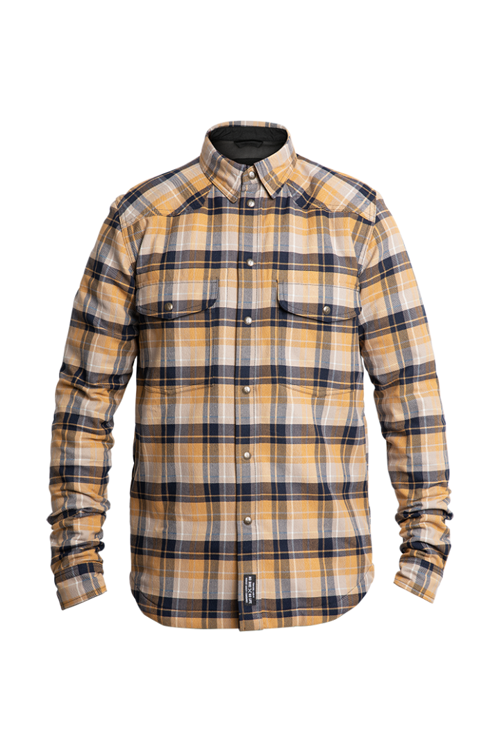 Jakke, John Doe Motoshirt Yellow (Skjorte, flerfarget)