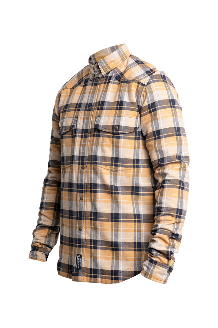 Jakke, John Doe Motoshirt Yellow (Skjorte, flerfarget)