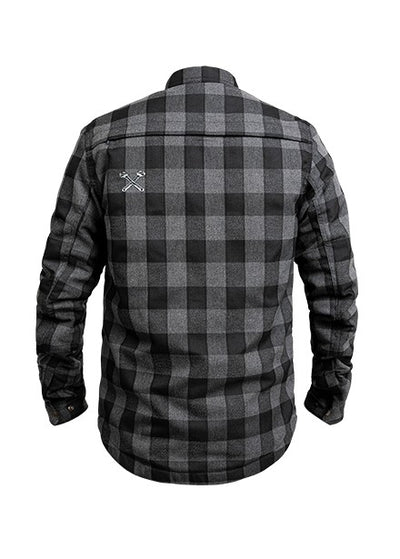 Skjorte, John Doe Motoshirt Big Block (Svart / grå)