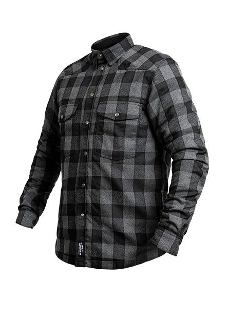 Skjorte, John Doe Motoshirt Big Block (Svart / grå)