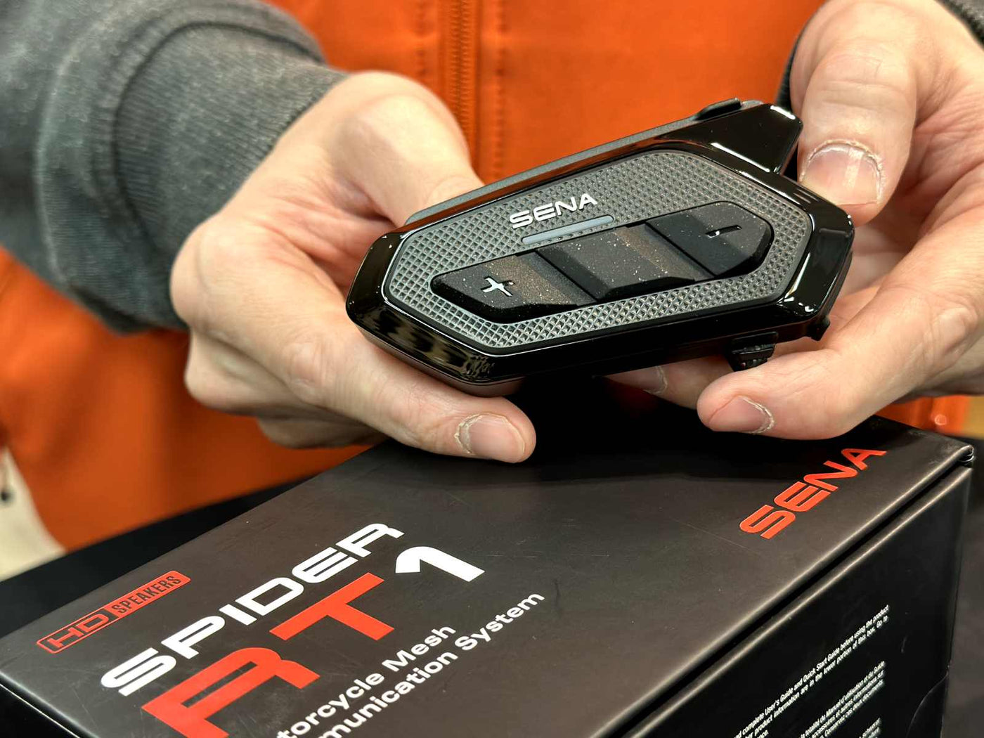 Intercom, Sena. Spider RT1 Mesh (dobbeltsett) Universell