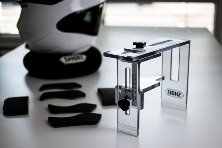 Tilpasning av Shoei-hjelm (Shoei Personal Fitting System) MCO