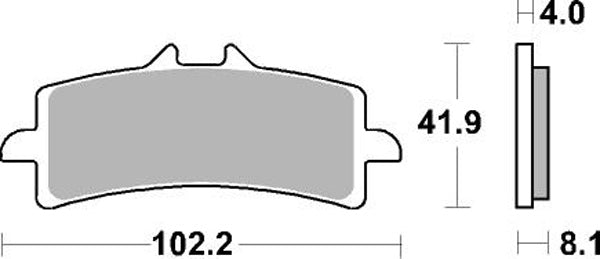 BREMSEKLOSSER, SBS 901, EXCEL SINTER